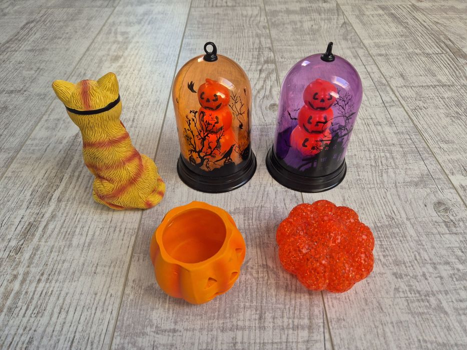 Halloween ozdoby dekoracje dla dziecka kot 5 szt