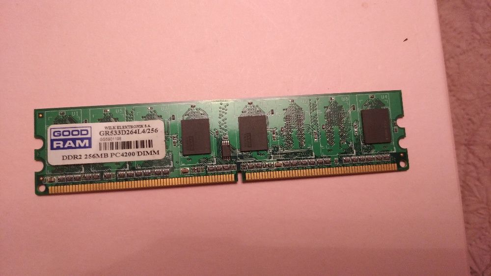 Pamięć RAM DDR2 256 MB Goodram 533 MHz (gr533d264l4/256)