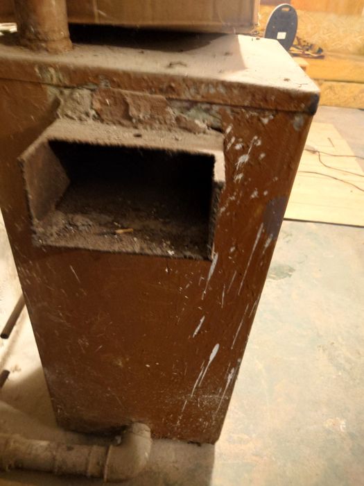 Котел твердотельный модифицирован под газ