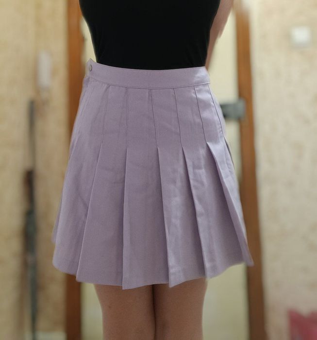 Тенісна Фіолетова спідниця