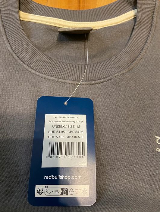 Bluza szara Red Bull rozmiar M