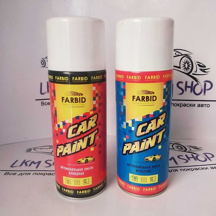 Фарба для авто Novol, Mobihel, Colomix автоемалі краска