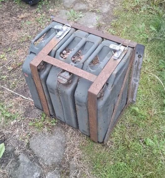 3x 20L KANISTER mocowanie bagażnik dachowy i nie tylko OFF ROAD,kamper