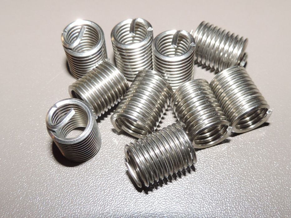 Tulejki, sprężynki, gwintowniki do naprawy gwintu M6 naprawa gwintu