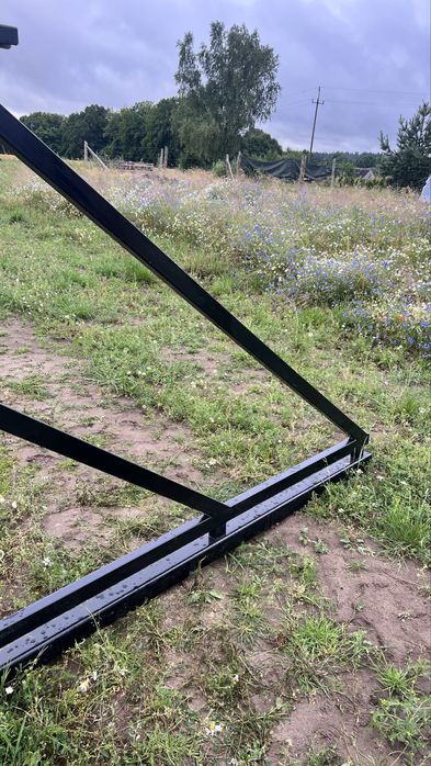 Brama przesuwna 4x1,7 + ROLKI