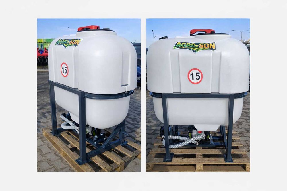 Opryskiwacz herbicydowy 400l Pompa 100l Agroplast Rozdzielacz