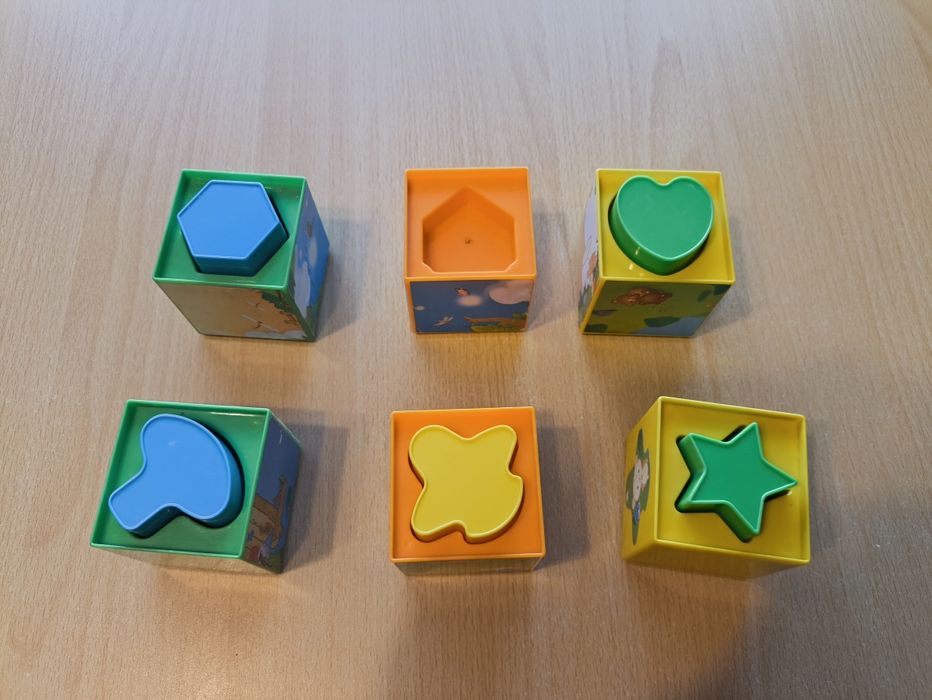 Sorter kostka edukacyjna 6 sztuk