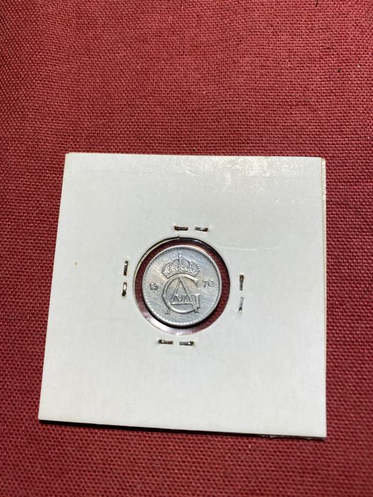 Moeda Suécia 1970