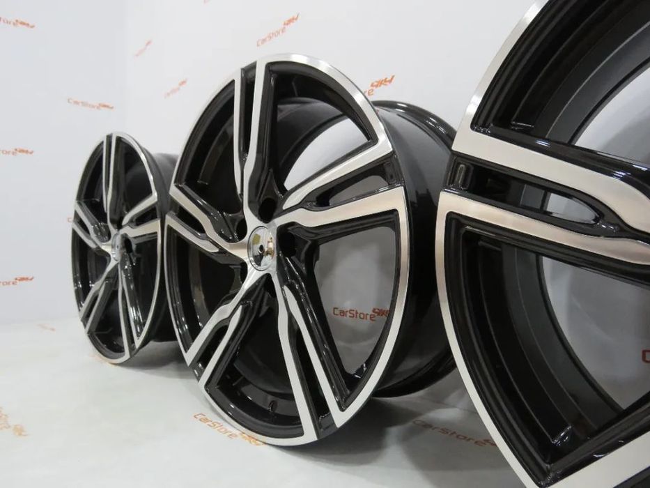 Jantes Volvo Look R Design 18 x 8 et48 5x108 Preto e polido