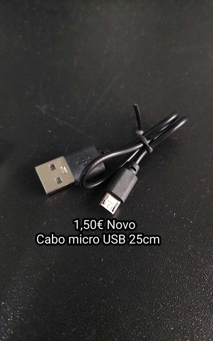 Cabos Micro USB como novos64354195809153122