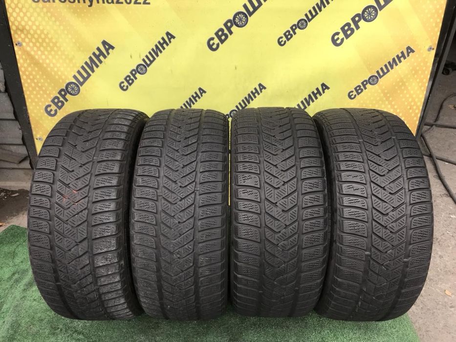 Pirelli 225/45r17 комлект зима склад оригінал б/у шини резина