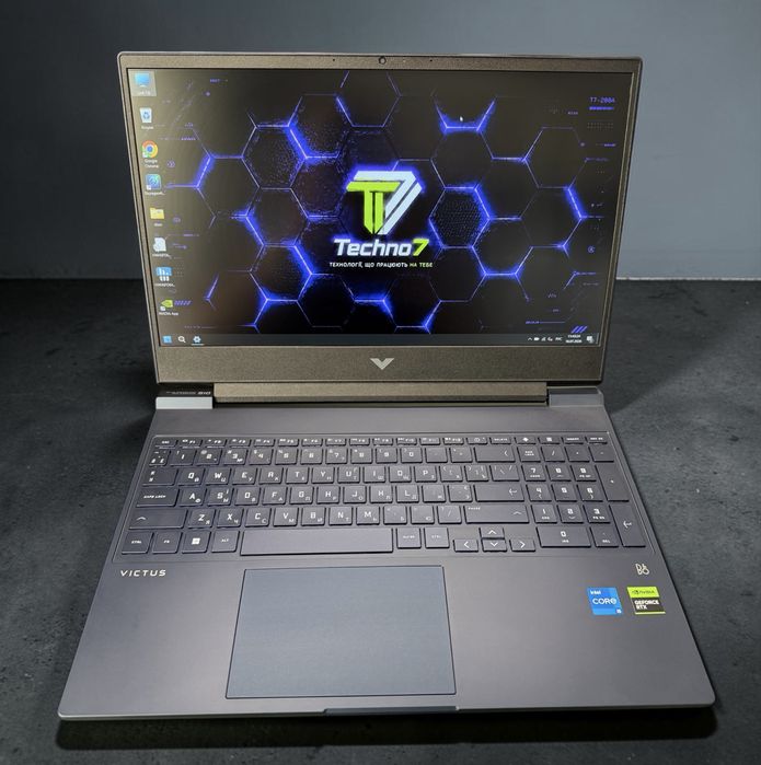 HP Victus/15,6 IPS 144Hz/Intel Core і5 13500H 3.2-4.7GHz/DDR4 16GB/SSD M2 512GB/nVidia GeForce RTX4060 8G