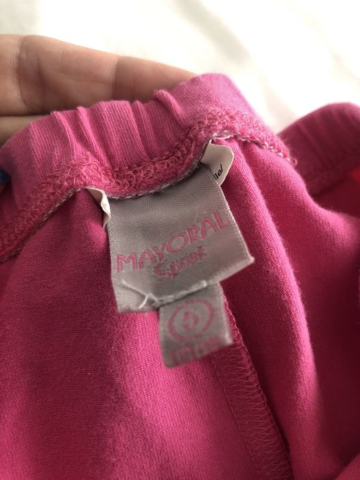 Getry, leginsy różowe r.110