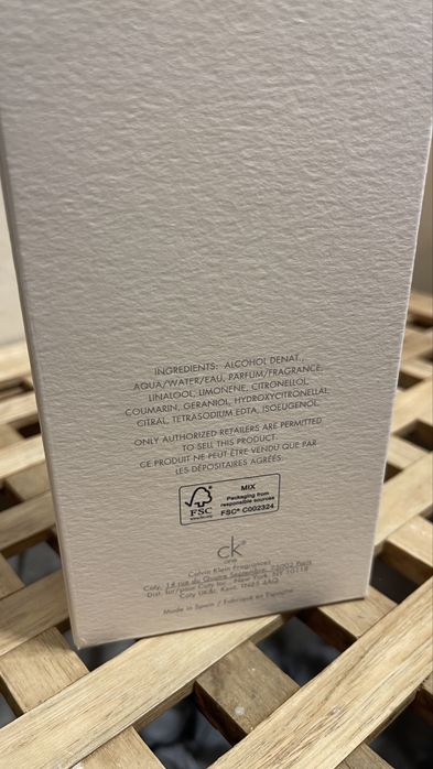 Perfumy Calvin Klein unisex CK One pojemność 200ml nowa woda toaletowa