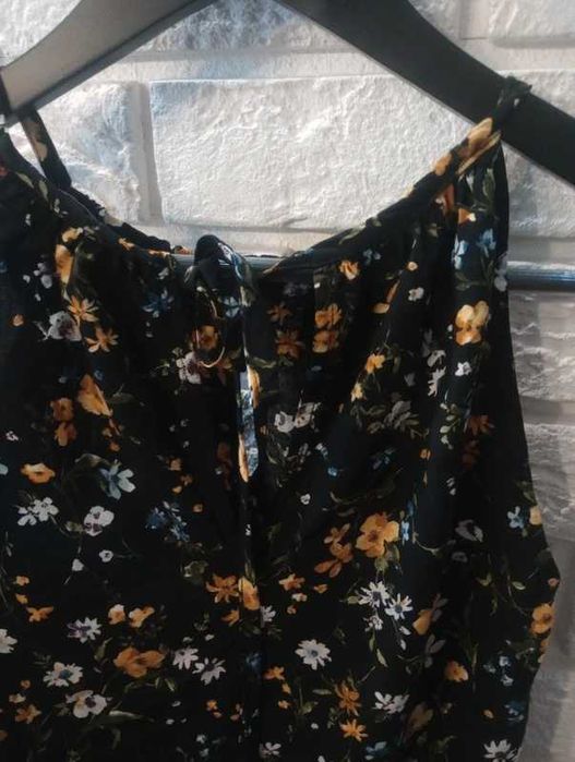 Oasis bluzka damska top r.10 38 w kwiatuszki