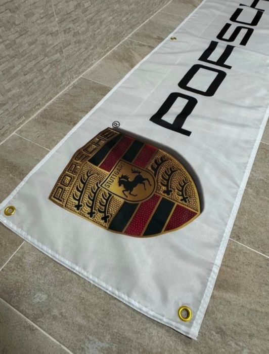 Banner / Bandeira Porsche