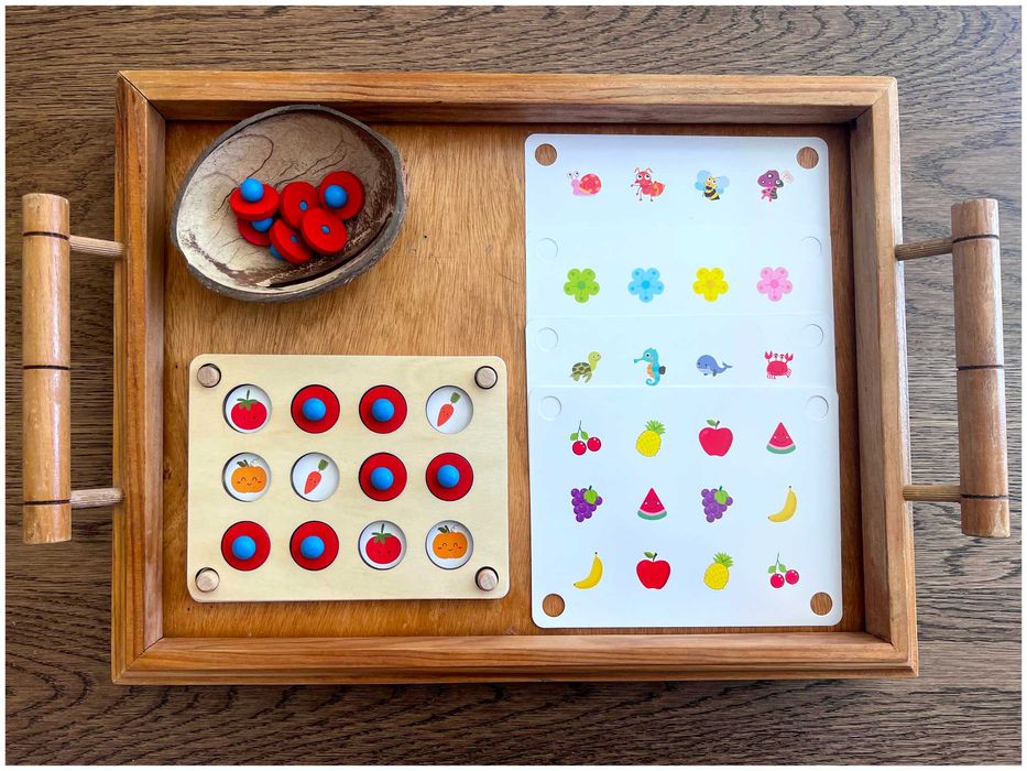 Jogo Montessori - Memória