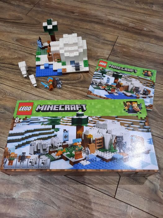 Zestaw lego minecraft 21142