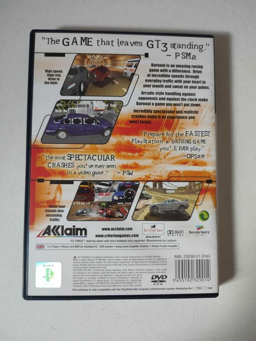 PS2 - Burnout (sem riscos)64861196908545122