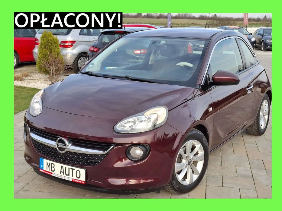 Opel Adam JEDYNY**KLIMA tempomat czujniki navi alu mega zadbany