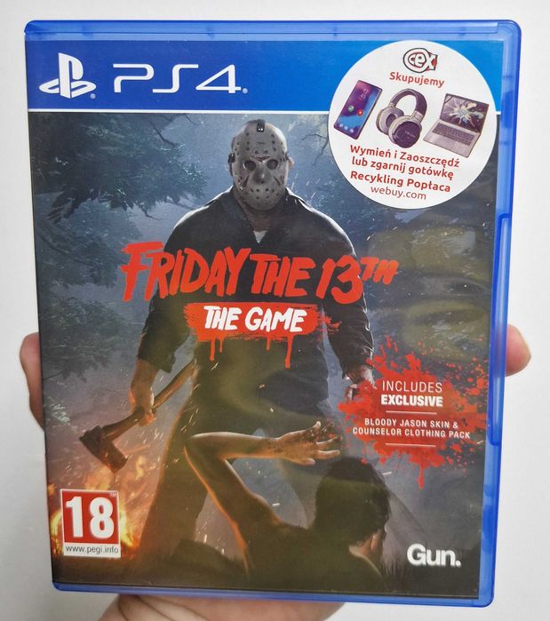 Gra Friday The 13  PS4  Salon  Canal+ Rajcza