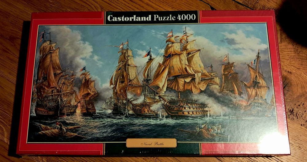 Castorland, puzzle, Naval Battle, 4000 el. nowe w folii