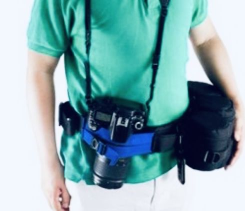 Cinto profissional fotógrafo / videógrafo *novo*