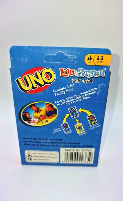 Karty UNO – Lilo & Stitch