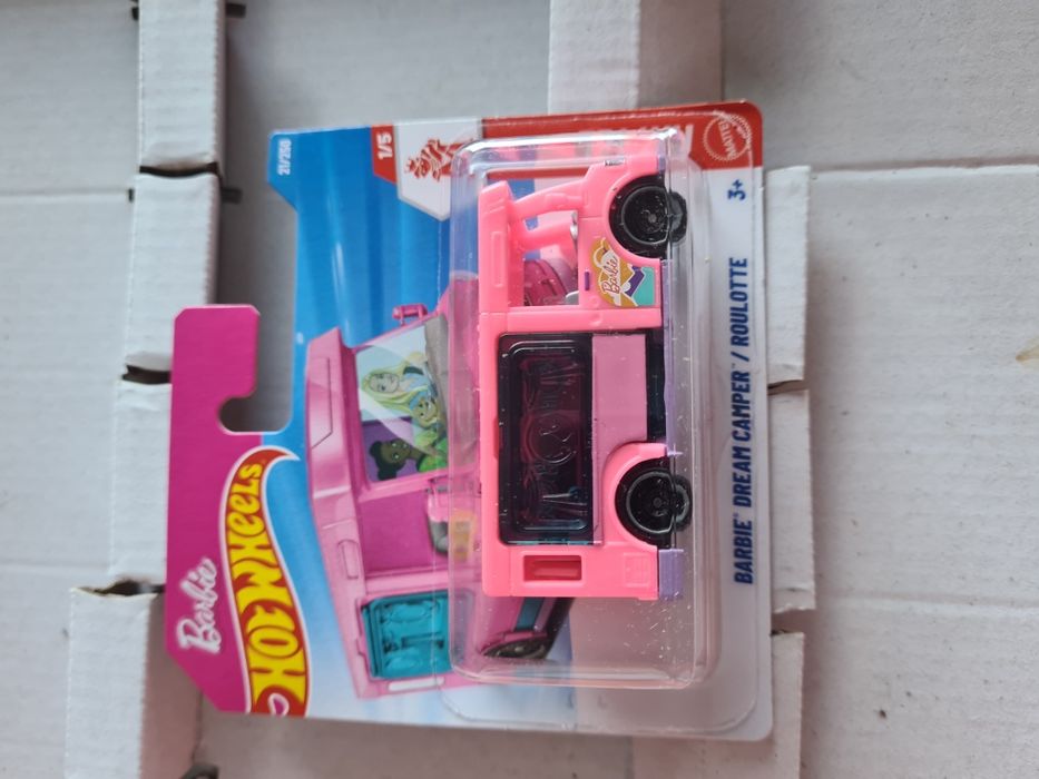 Autko hot wheels matchbox barbie dream camper