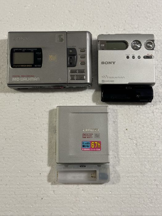 SONY, AIWA, Panasonic Mini Disc