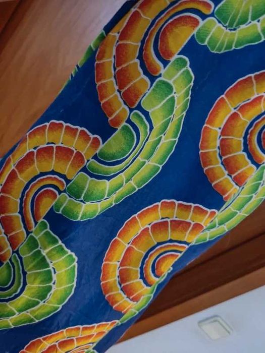 Saco em tecido de capulana