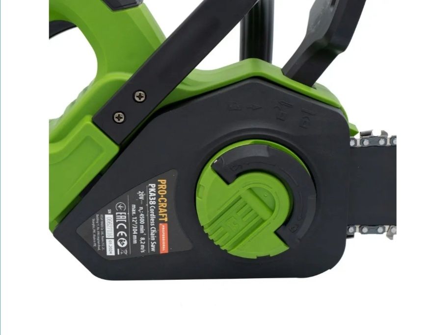 Акумуляторна пилка PROKRAFT Pka 38 ( акулятор на 8 ампер та зарядка.)