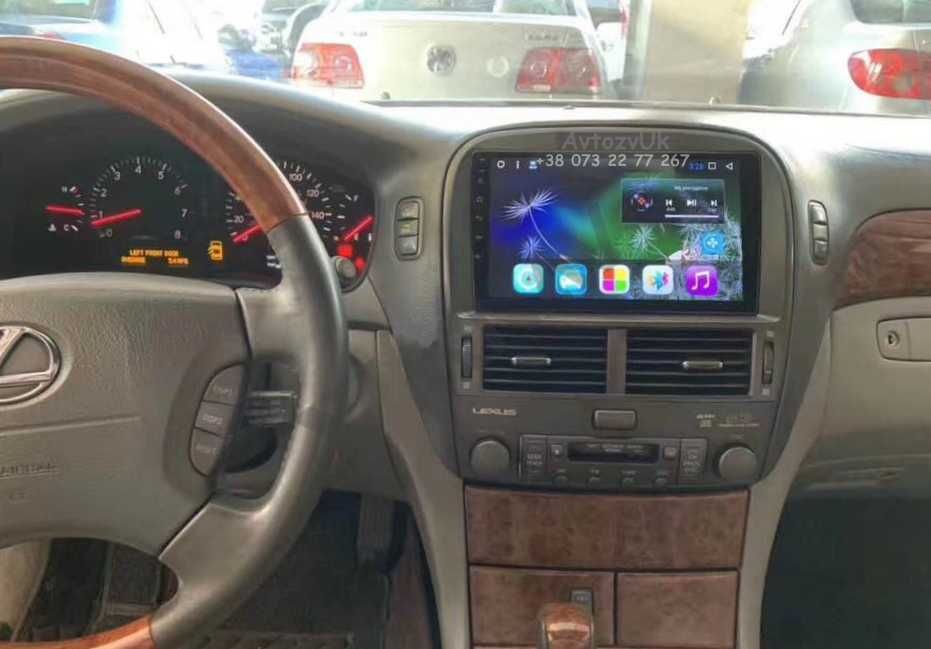 Магнитола LEXUS LS 430 Лексус ЛС GPS DVD USB 2 дин CarPlay Android 15