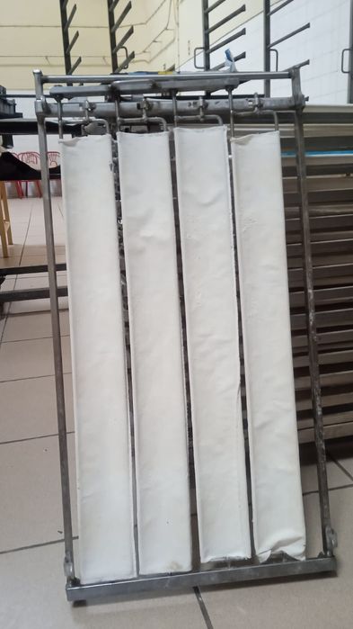 Tabuleiros inox de persianas