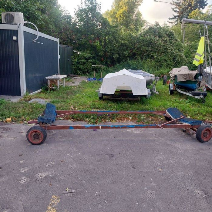 Wózek transportowy, stojak pod jacht platforma jezdna