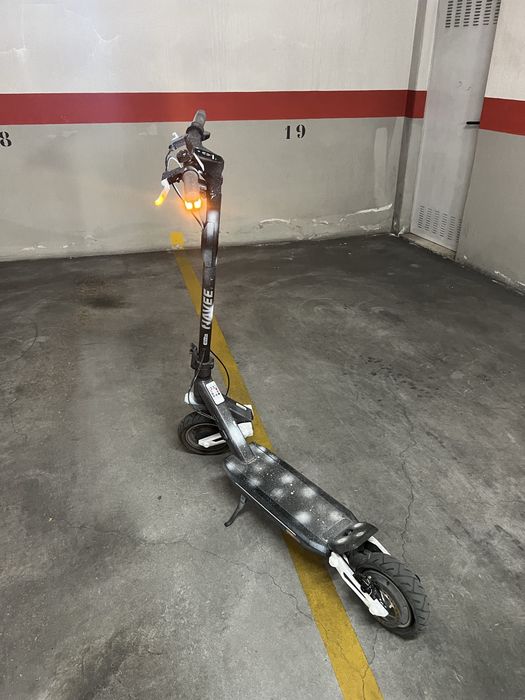 Trotinete eletrica navee st3 mais bicicleta como nova