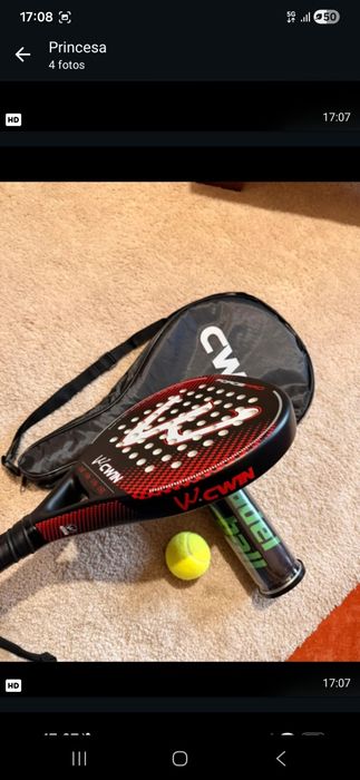 Kit padel como novo