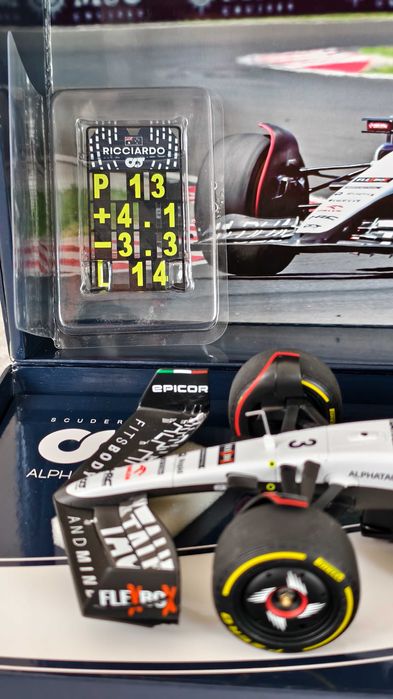 1:18 F1 Minichamps Alphatauri AT04 #3 Daniel Ricciardo GP Hungria 2023