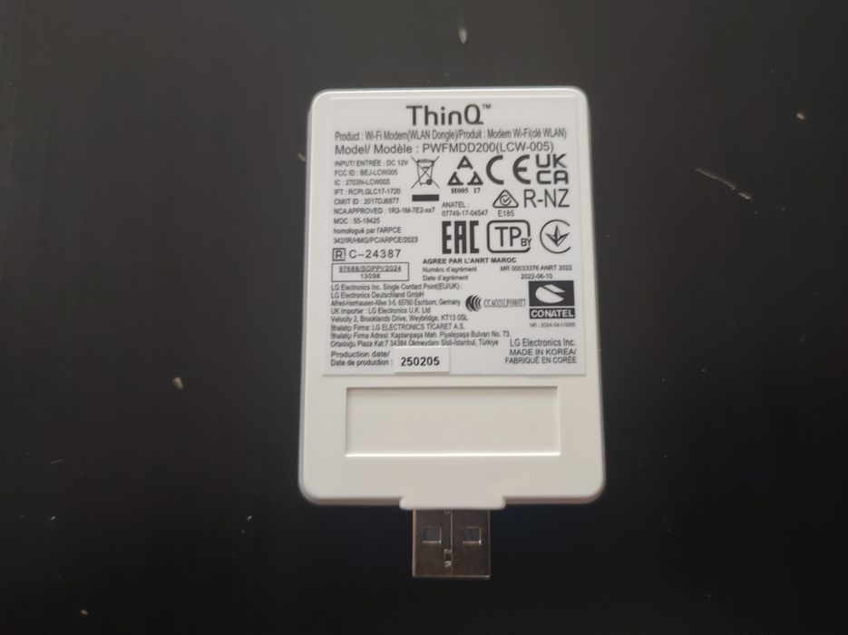 Moduł Wi-Fi do pomp ciepła LG pwfmdd200