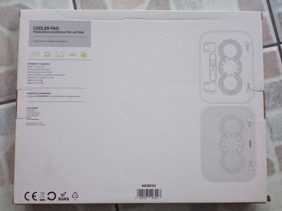 Podkładka chłodząca pod laptopa Cooler Pad