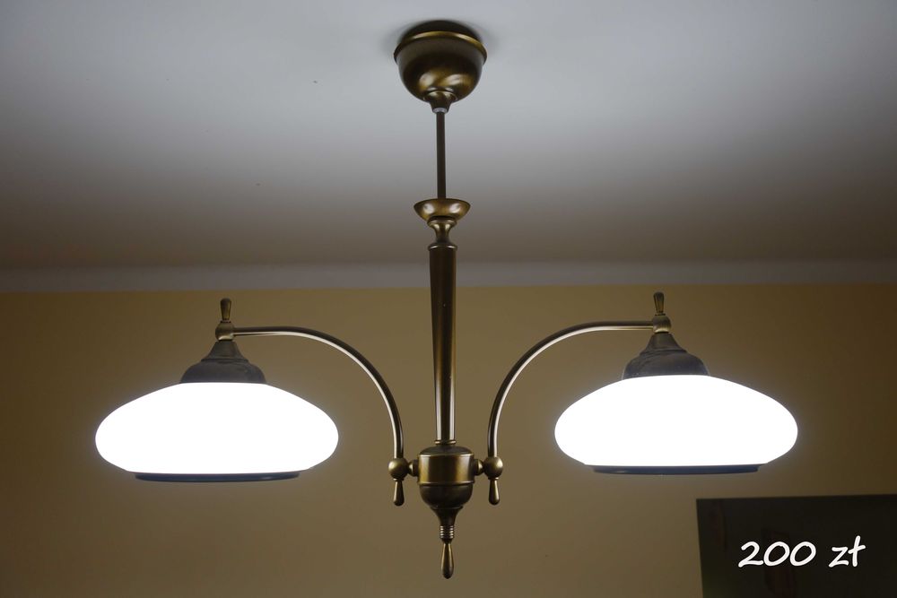 Oświetlenie mosiężne Tekielak .