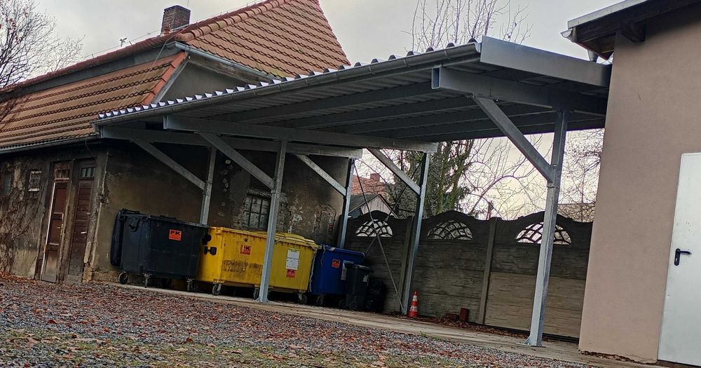Zadaszenie stalowe, wiata, carport
