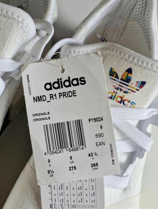 Оригінальні кросівки Adidas NMD_R1 PRIDE