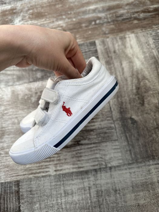 Дитячі білі кеди Polo