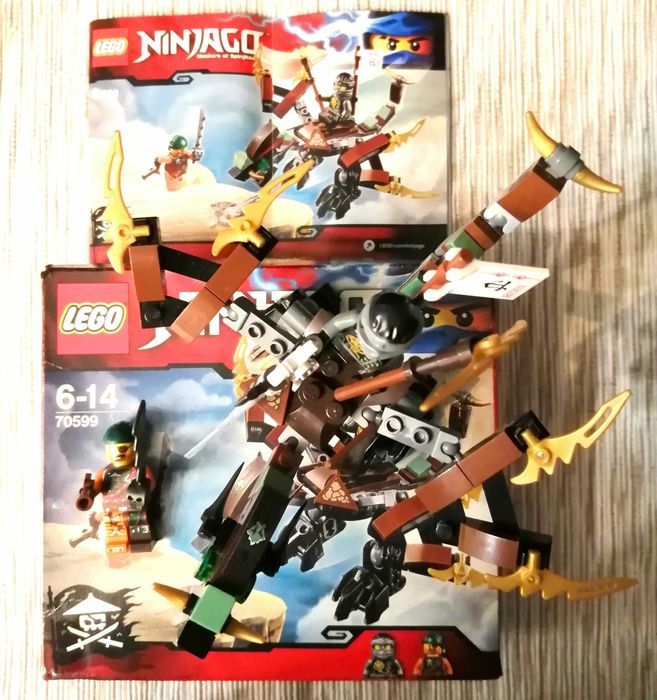 HIT/ Kolekcjonerski zestaw LEGO Ninjago Smok Cole'a 70599