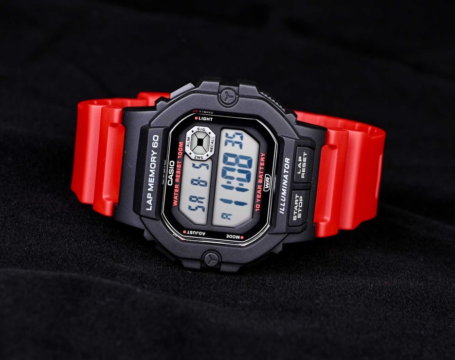 Годинник спортивний Casio WS-1400H-4A illuminator новий оригінал