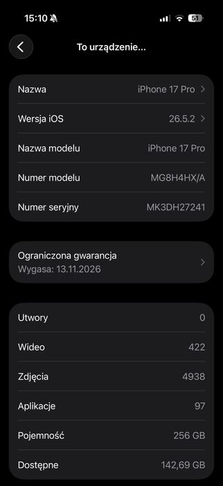 Iphone 17 Pro.