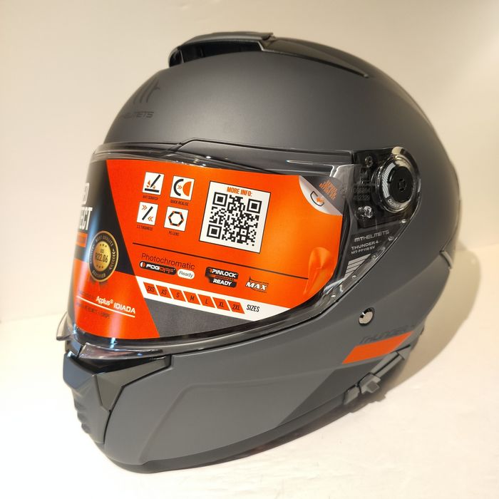 Capacete MT Thunder 4 integral mota scooter novo