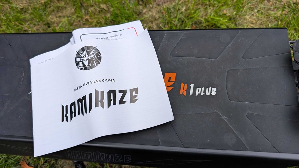 Hulajnoga Kamikaze K1 Plus (przebieg 164 km, stacyjka +