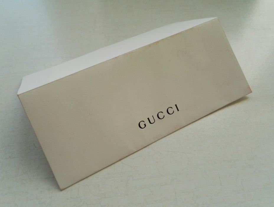 Certyfikat autentyczności Gucci Italy authenticity certificate card